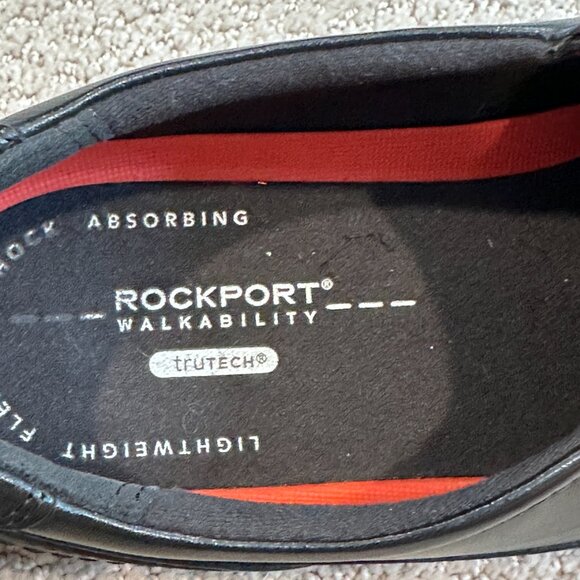 Rockport Shoes Leather Loafer Slip-On SL2 Style Leader 2 Black Size 11.5 #A13019 - Picture 6 of 13